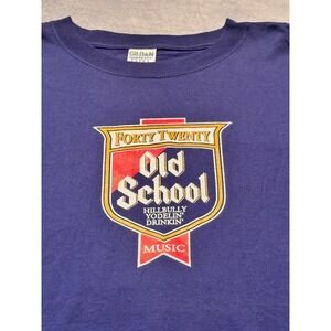 Forty Twenty music‎ band blue size 2XL NWOT